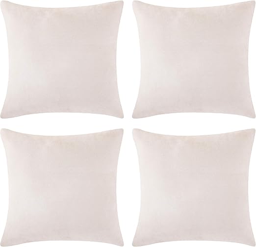 Amazon Com Deconovo Corduroy Pillowcase 18 X 18 Inch Throw Pillow