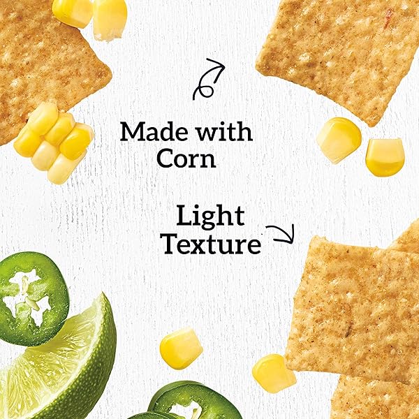 GOOD THINS JALAPEÑO & LIME CORN & RICE SNACKS GLUTEN FREE CRACKERS, 3.5 OZ
