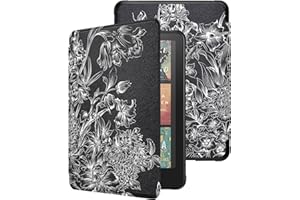 WALNEW Case for 7" All-New Kindle Paperwhite 12th Gen 2024 and Kindle Paperwhite Signature Edition, Premium PU Leather Protec