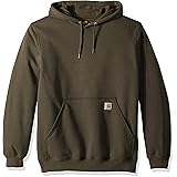 Carhartt Mens Midweight Original Fit Hooded Pullover Sweatshirt K121