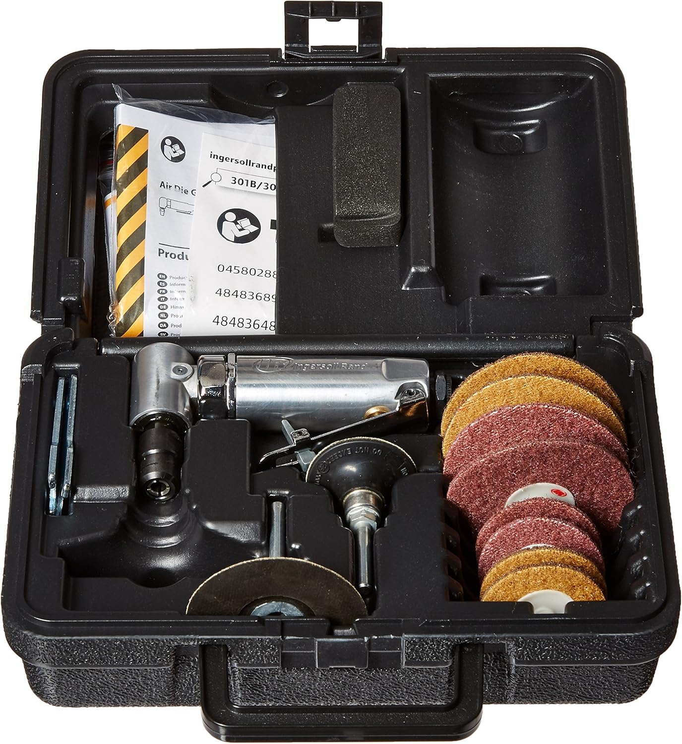 Ingersoll Rand 301B32MK 1/4" Angle Die Grinder Kit (3" and 2"): Automotive