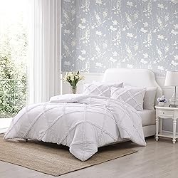 Laura Ashley- Twin XL Comforter Set, Reversible