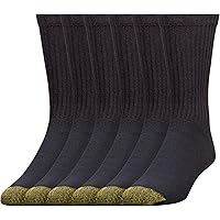 Amazon.com: GOLDTOE Men's Cotton Quarter Extended-Size Crew Socks (Pack of  Seven Pairs), Black, 13-15 : Clothing, Shoes & Jewelry