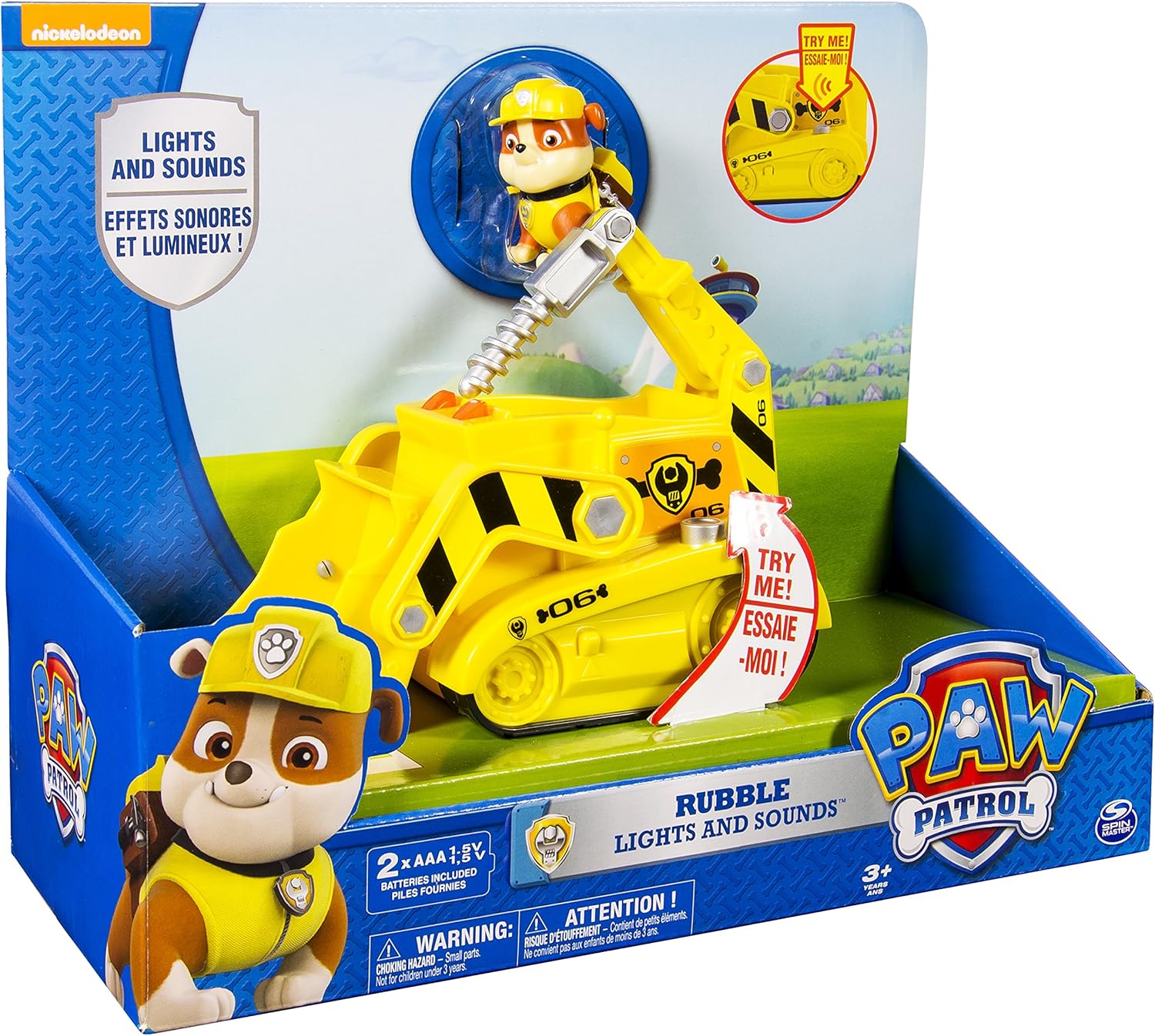 paw patrol light and sound