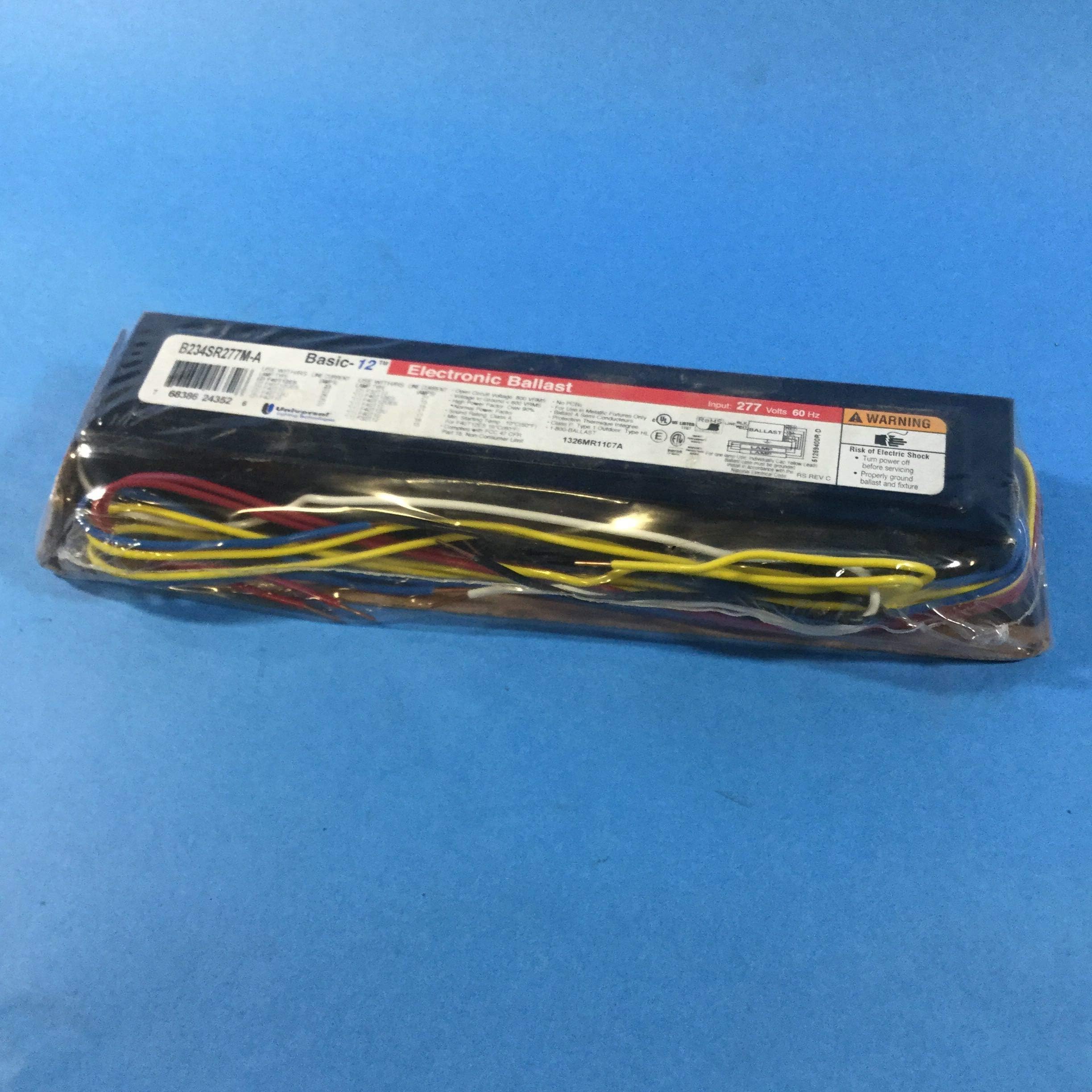 UNIVERSAL LIGHTING TECHNOLOGY B234SR277M-A Ballast 227V 60HZ