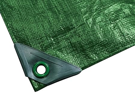 Noor Gewebe-Plane PP/PE, Grün, 2 x 3 m