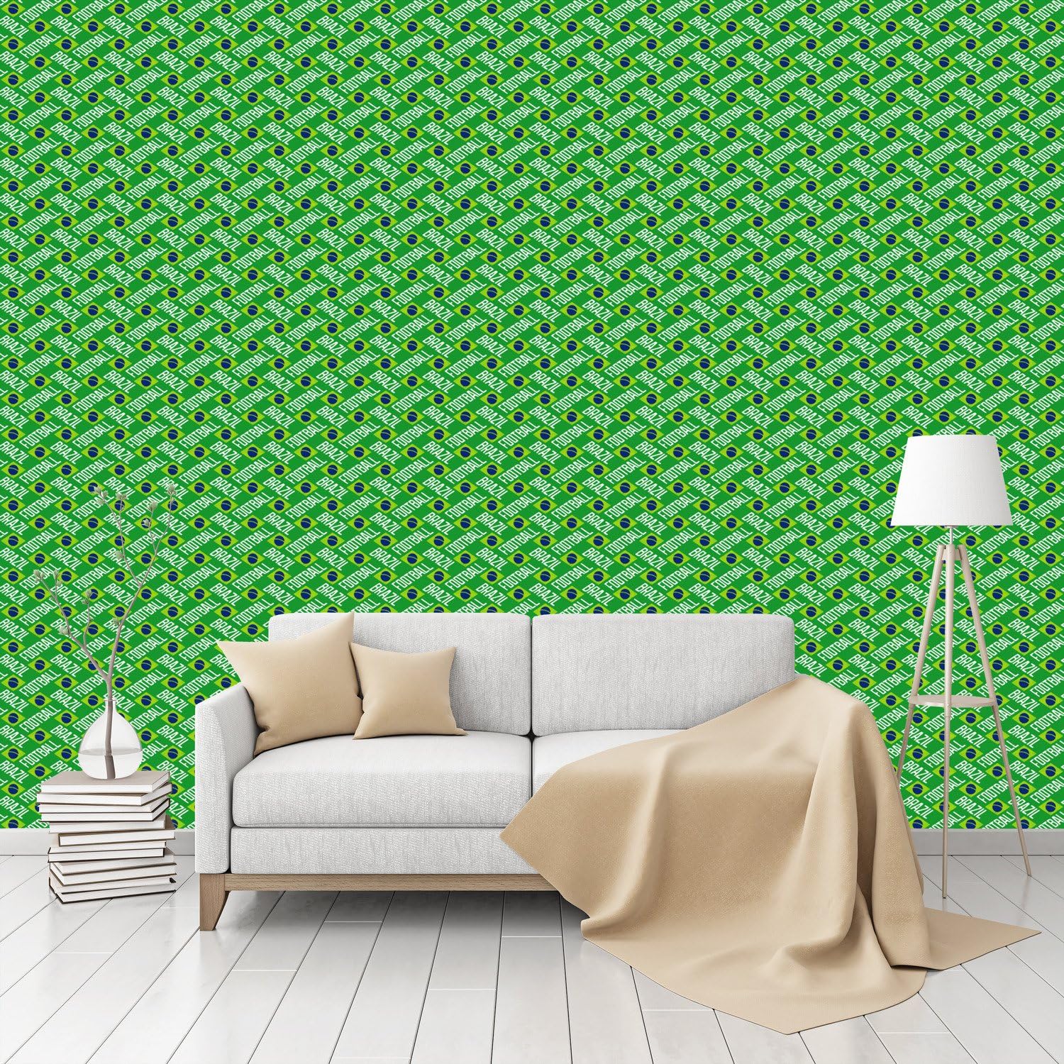 Amazon ブラジルサッカーパターン化peel Stick Textured壁紙by Customwallpaper Com Pd 21 100 1 0 Decal 壁紙 Amazon ブラジルサッカーパターン化peel Stick Textured壁紙by Customwallpaper Com Pd 21 100 1 0 Decal 壁紙