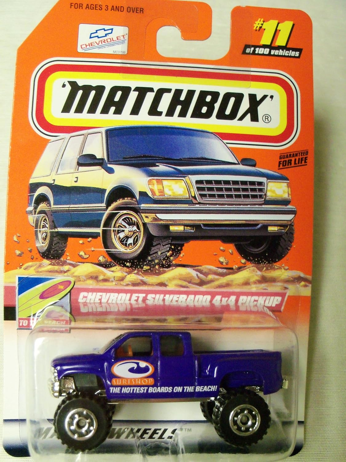 matchbox chevrolet silverado 1999