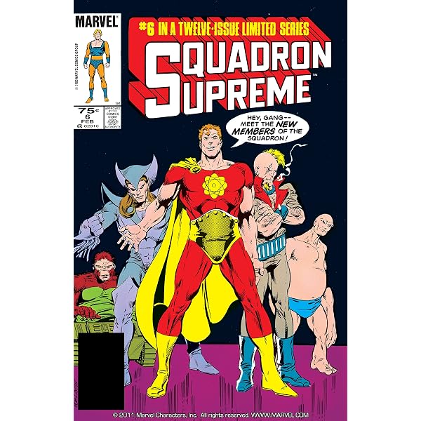 SQUADRON SUPREME 全3巻セット 英語版 完結 Squadron Supreme #12 (Squadron Supreme (1985-1986)) eBook