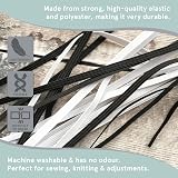 Smith's White Elastic Band 6mm x 10m Flat Cord Sewing Haberdashery view 5