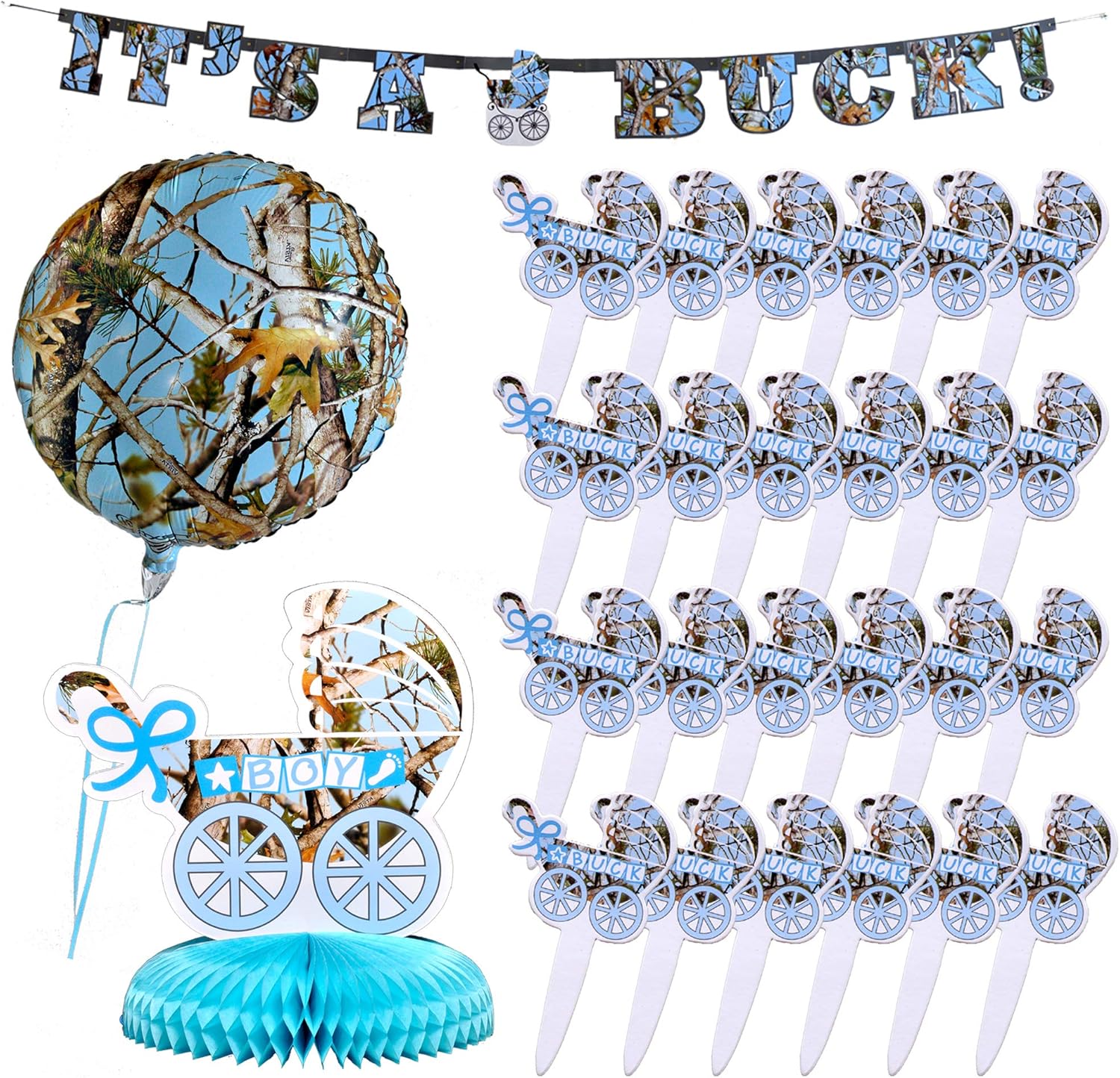 Hunting Boys Birthday Gender Reveal Party Supplies Babys Light Blue Camo Dessert Plates Woodland Its A Buck Baby Shower Decorations Party Supplies Paper Party Supplies Jewellerymilad Com