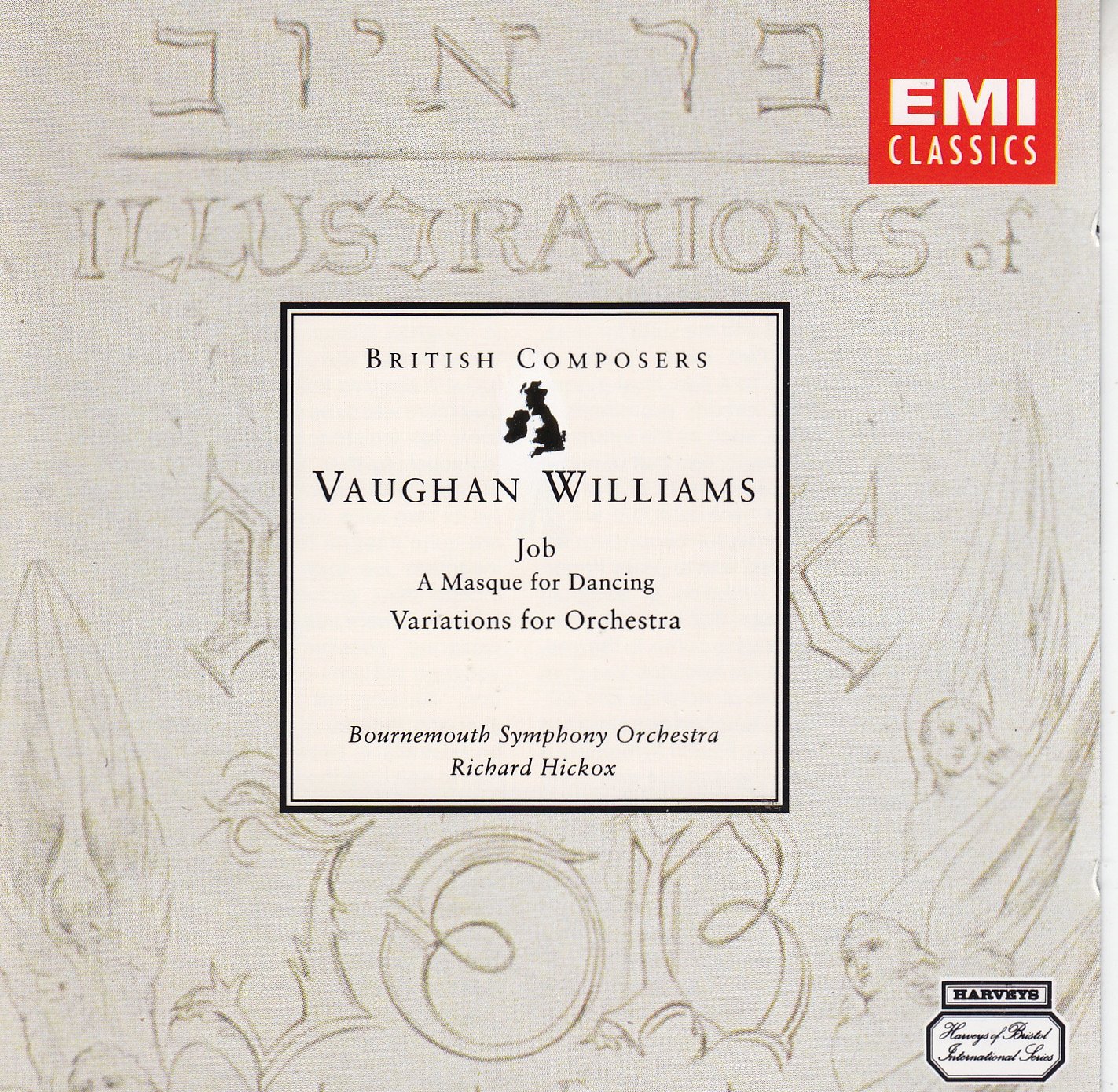 Job Vaughan Williams, Hickox Amazon.fr Musique