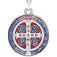Intercession Saint Benedict Color Medal