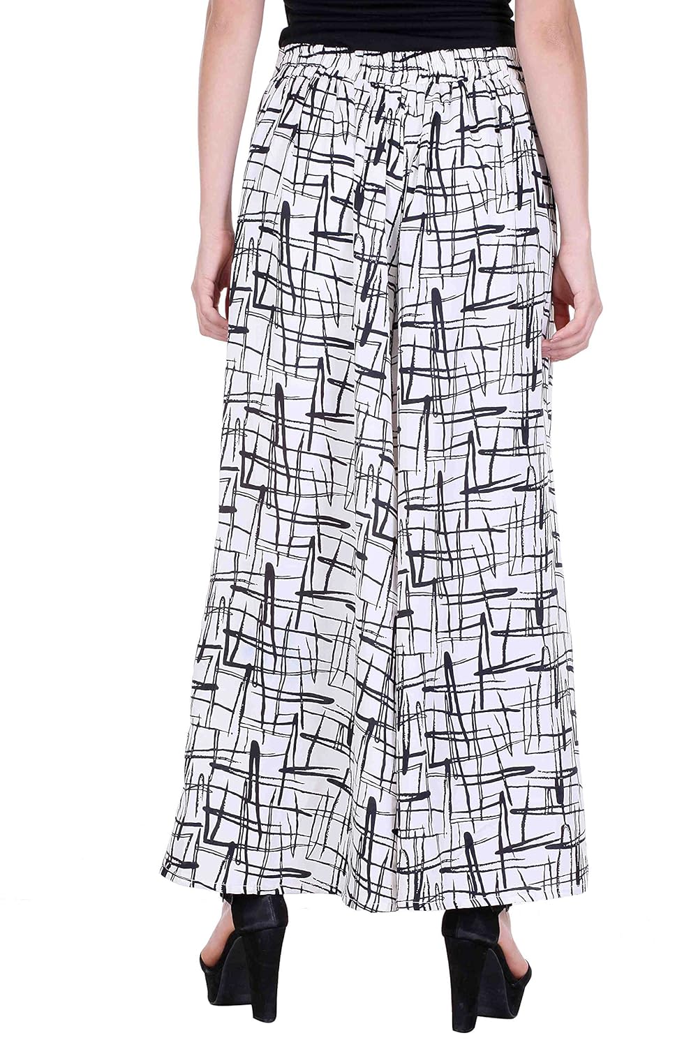 deewa crepe printed palazzo for women (pack of 2)