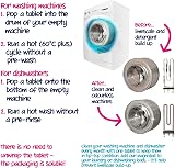 Ecozone Washing Machine & Dishwasher Cleaner Tablets 6 Pack 2-in-1 view 3