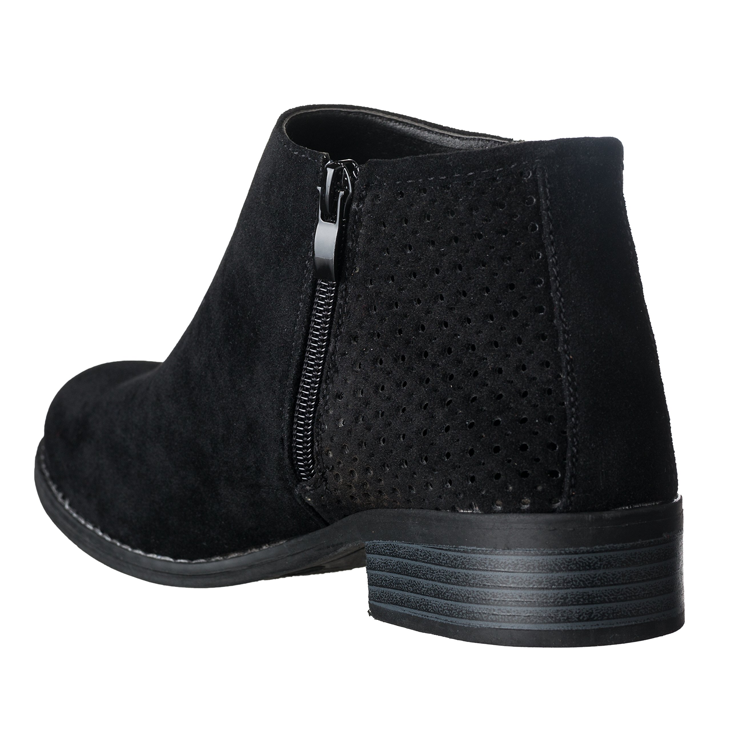 Riverberry Women's JENA Cut Out Style, Low Heel Ankle Bootie Boots - Image 3