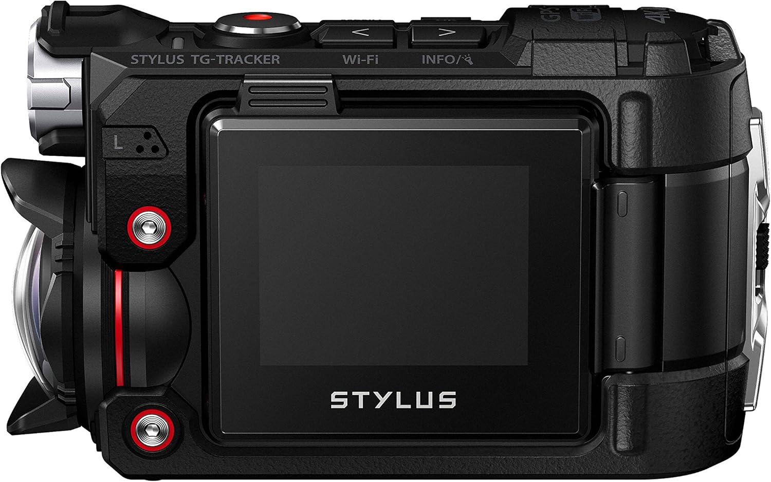 Amazon Com Olympus Tg Tracker With 1 5 Inch Lcd Black Camera Photo