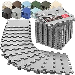 Gym Flooring Set - Interlocking EVA Soft Foam Floor