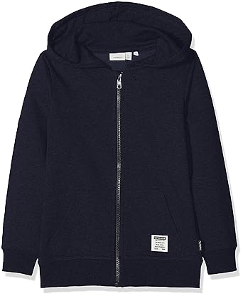 NAME IT Jungen Sweatjacke Nkmhoraz Bru SWE Card Wh Noos