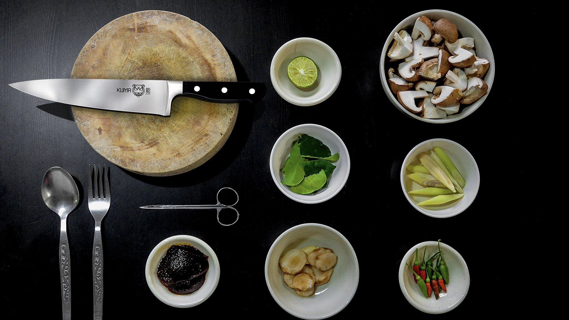 Amazon.com: KUMA 8-Inch Multipurpose Chef Knife, razor sharp