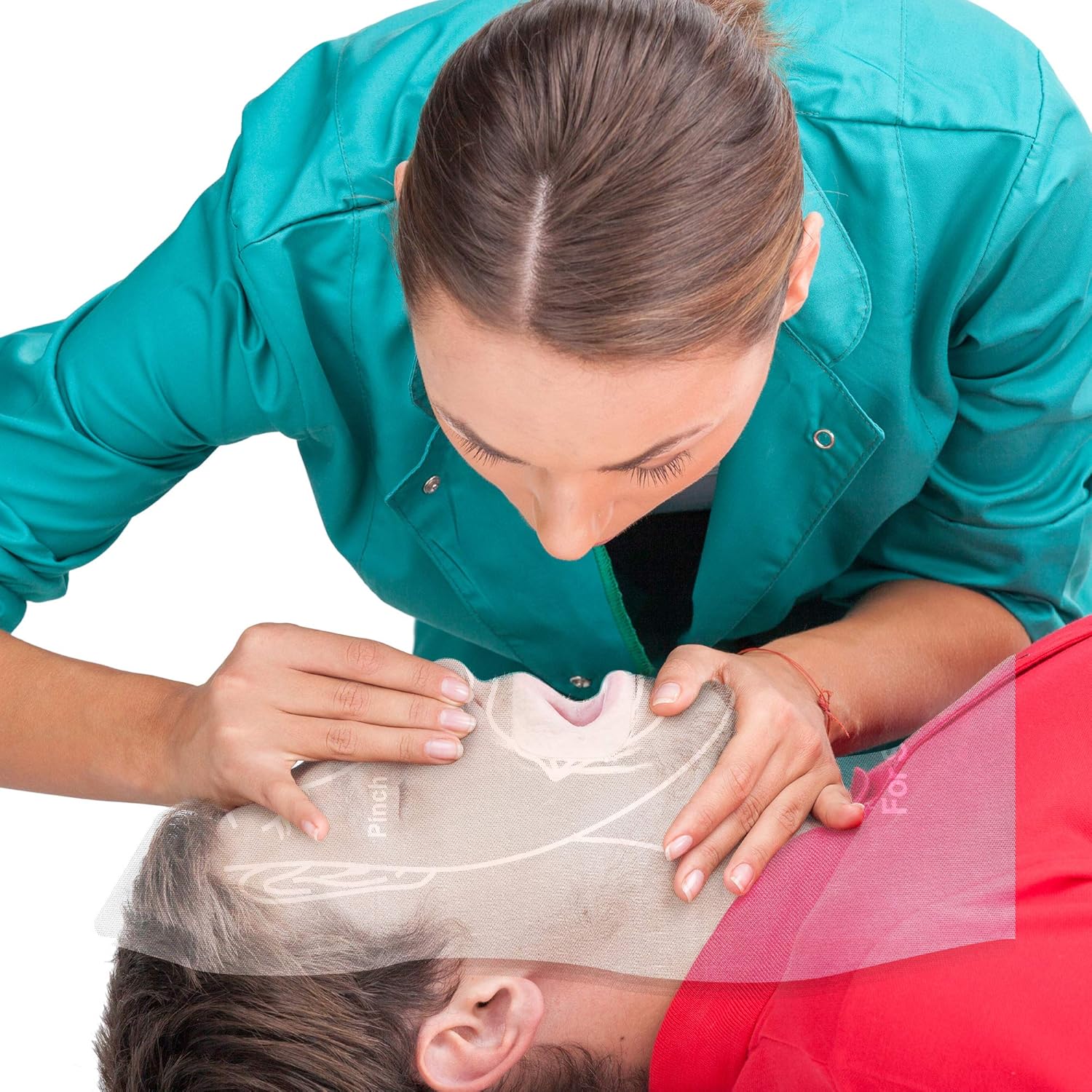 25 Pack CPR Face Shield Mask Emergency First Aid Resuscitation Mouth To