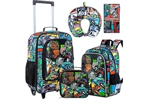 CCJPX Kids Luggage for Boys Girls, Toddler Rolling Travel Carry on Suitcase with Wheels