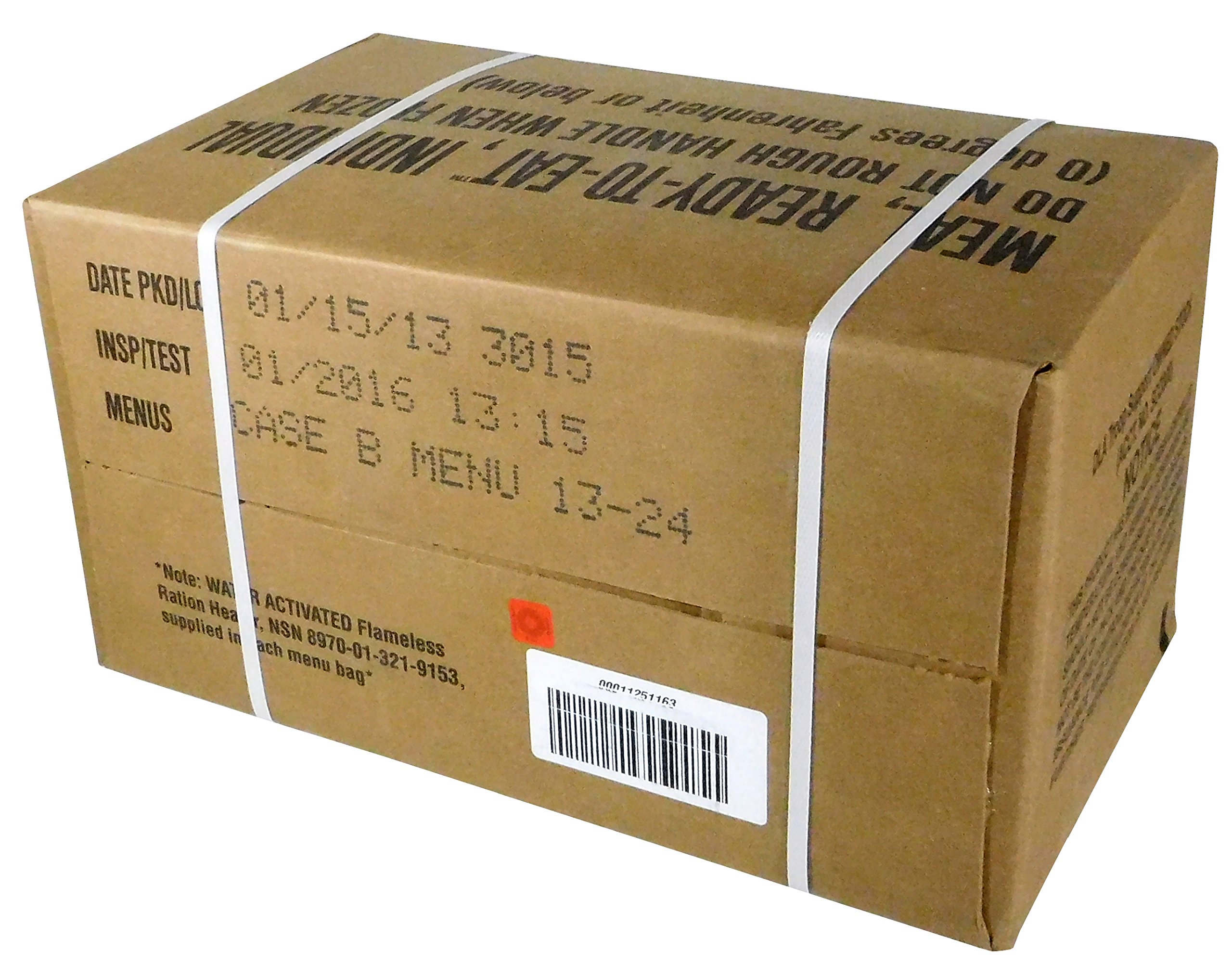 MREs (Meals ReadytoEat) Box B, Genuine U.S. Military