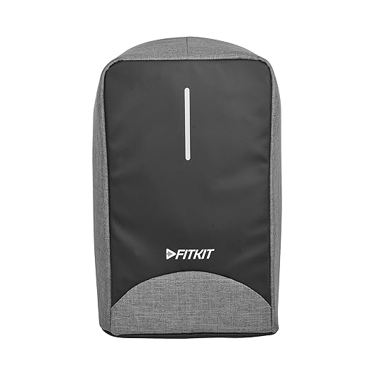 Fitkit Premium Anti-Theft Laptop Backpack(Grey/Black)