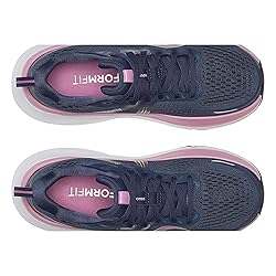 Saucony Women's Guide 18 Sneaker, Navy/Orchid, 6.5