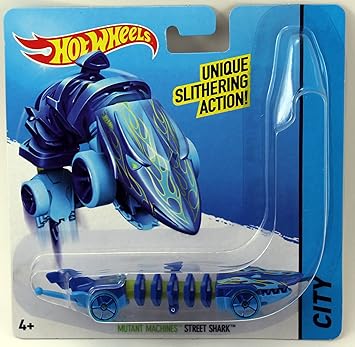 hot wheels mutant machines street shark