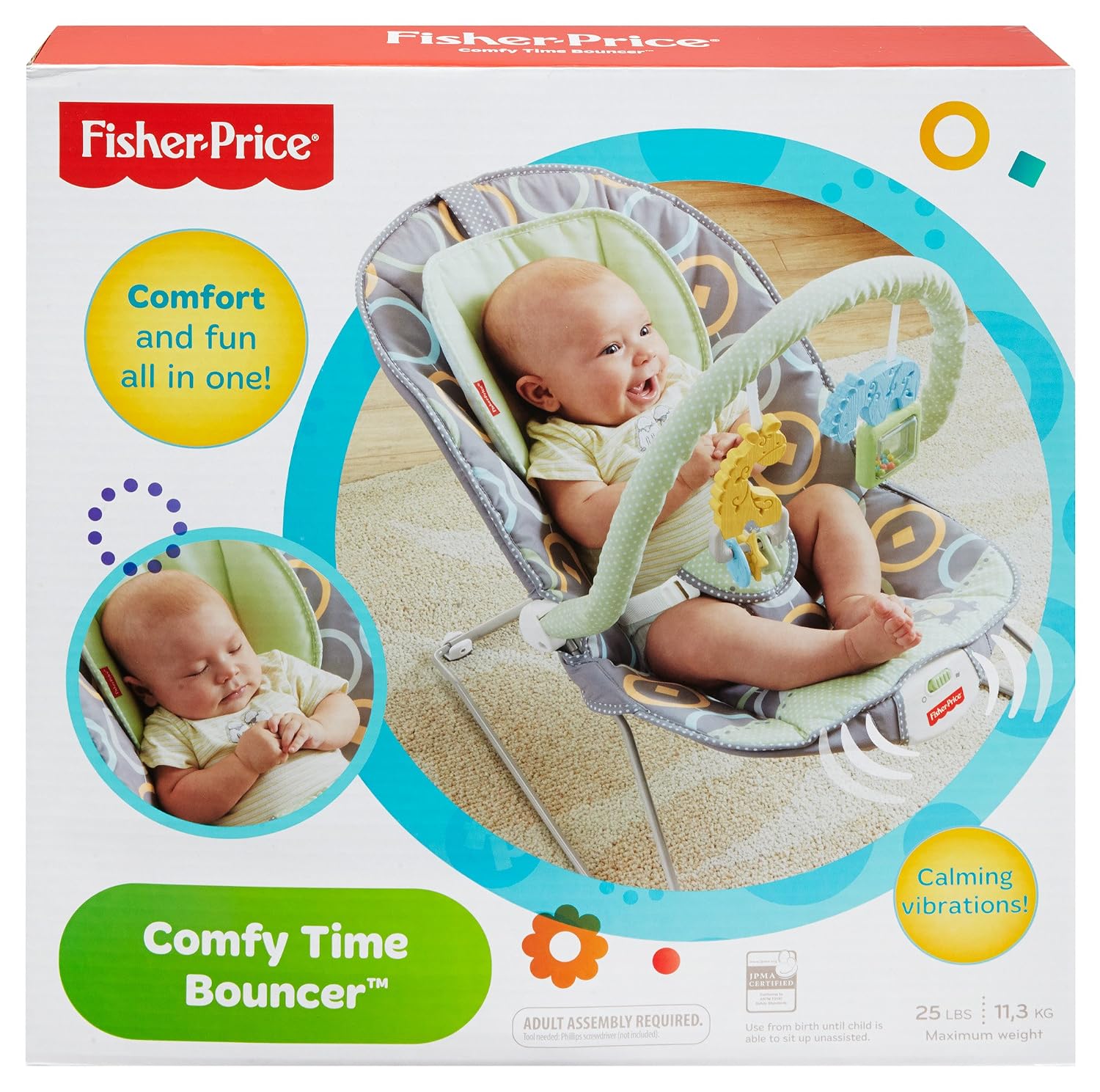 fisher price luminosity bouncer