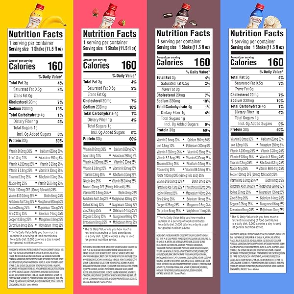 PREMIER PROTEIN SHAKES, 8 FLAVOR VARIETY PACK, 30G PROTEIN, 1G SUGAR, 24 VITAMINS & MINERALS, NUTRIENTS TO SUPPORT IMMUNE HEALTH 11.5 FL OZ (8 PACK)