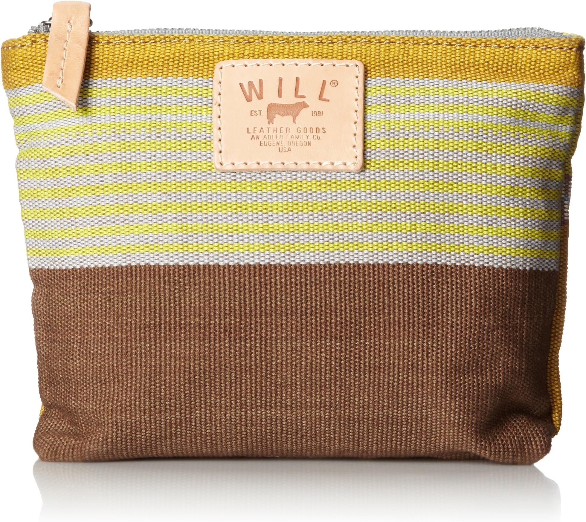 Will Leather Weavers House Zip Wallet