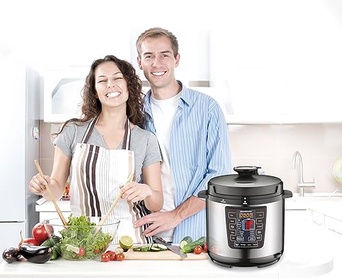 Homeleader 9-in-1 Multi-Use Programmable Pressure Cooker, Digital
