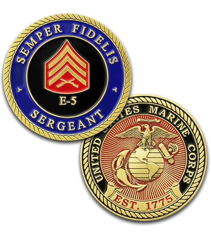 Amazon.com: U.S. Marine Corps Sergeant Challenge Coin