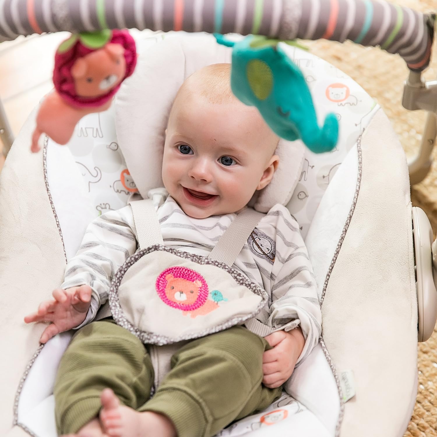 cozy kingdom portable swing