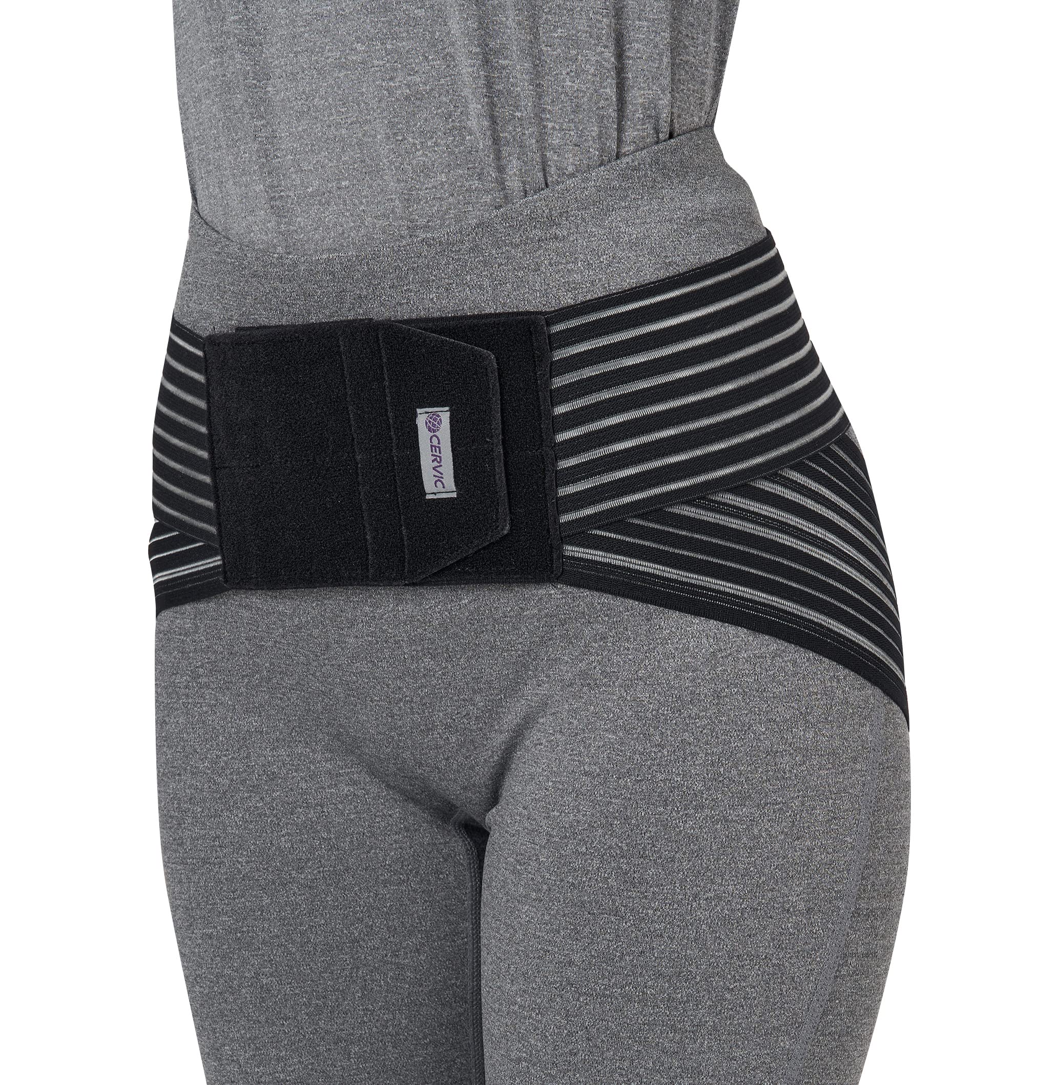 セルヴァン しっかり歩けるウォーキング骨盤ベルト ブラック M-L商品画像