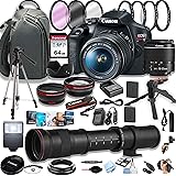 Canon EOS Rebel T7 DSLR Camera w/EF-S 18-55mm