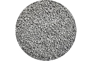 OEEKOI 5500+Pcs Fuse Beads - Melting Beads 5mm Fusion Beads Bulk Iron Beads for Crafts, Ideal for Christmas Birthday Gifts,Dark Grey