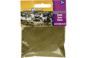 Woodland Scenics Earth 3.6 Cubic Inches, 2 Ounce (Pack of 1)