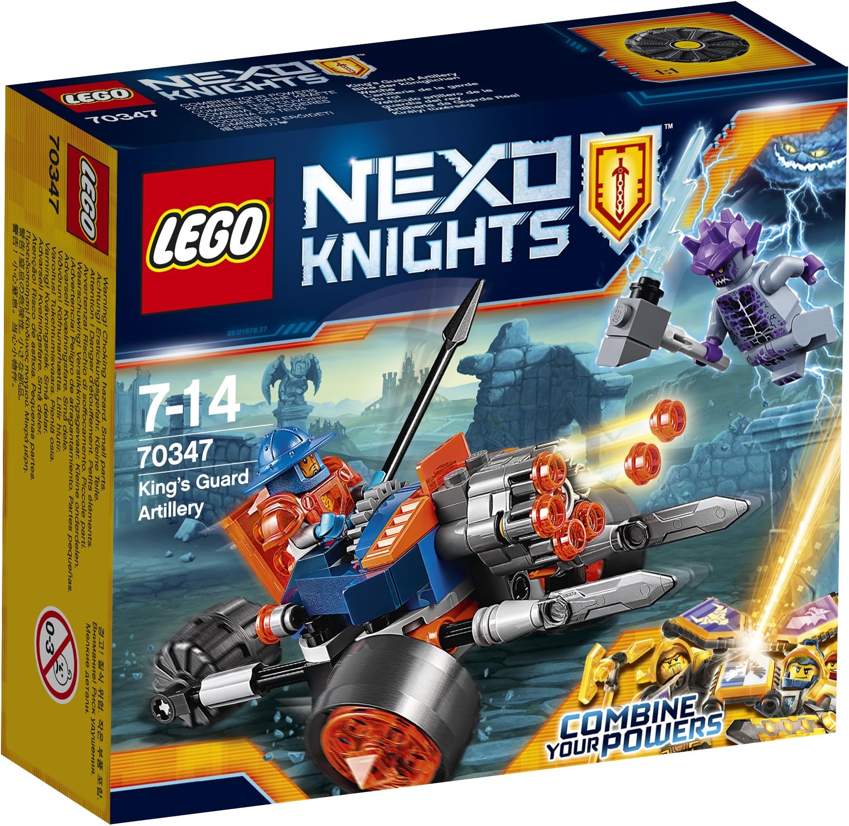 Lego King's Guard Artillery, Multi Color