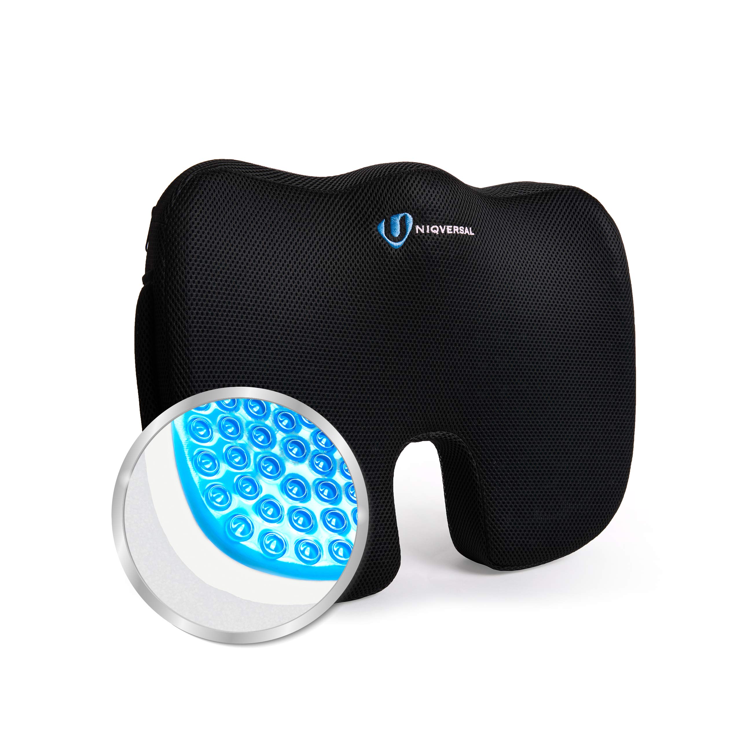 Buy Gel Enhanced Memory Foam Orthopaedic Seat Cushion for Tailbone Pain