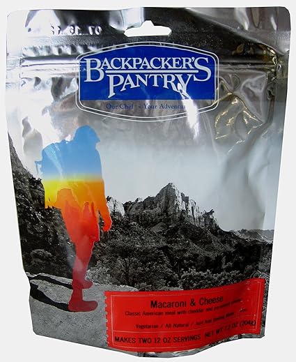 Amazon Com Backpacker S Pantry Macaroni Cheese Two Serving