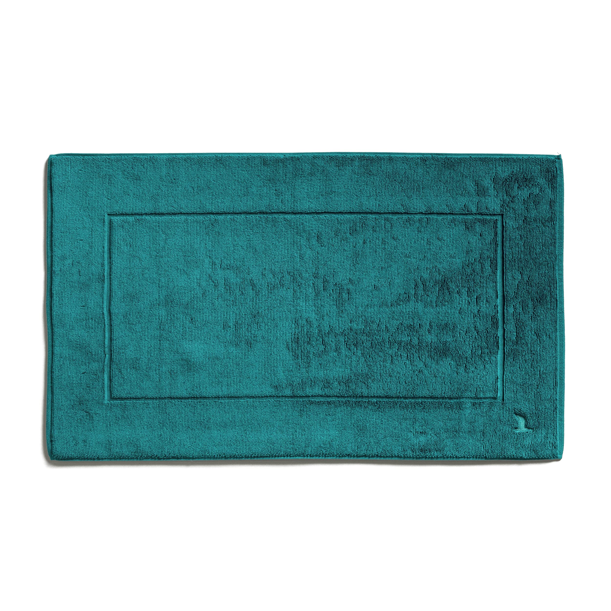Möve Superwuschel bath mat 60 x 100 cm made of 100% cotton, lagoon