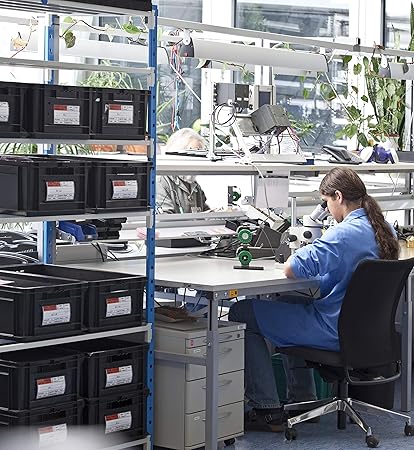 Treston Arbeitstisch Tph712 Esd Hohenverstellbarer Montagetisch Fur Industrie 1200 X 700 Mm Amazon De Gewerbe Industrie Wissenschaft