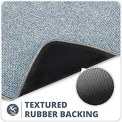 Bath Mat,Ultra Thin Bathroom Rugs,Rubber Bath Mats