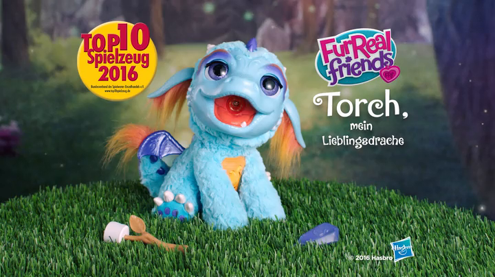 Hasbro FurReal Friends B5142100 - Torch, Mein Kleiner Drache, elektronisches Haustier – Bild 8