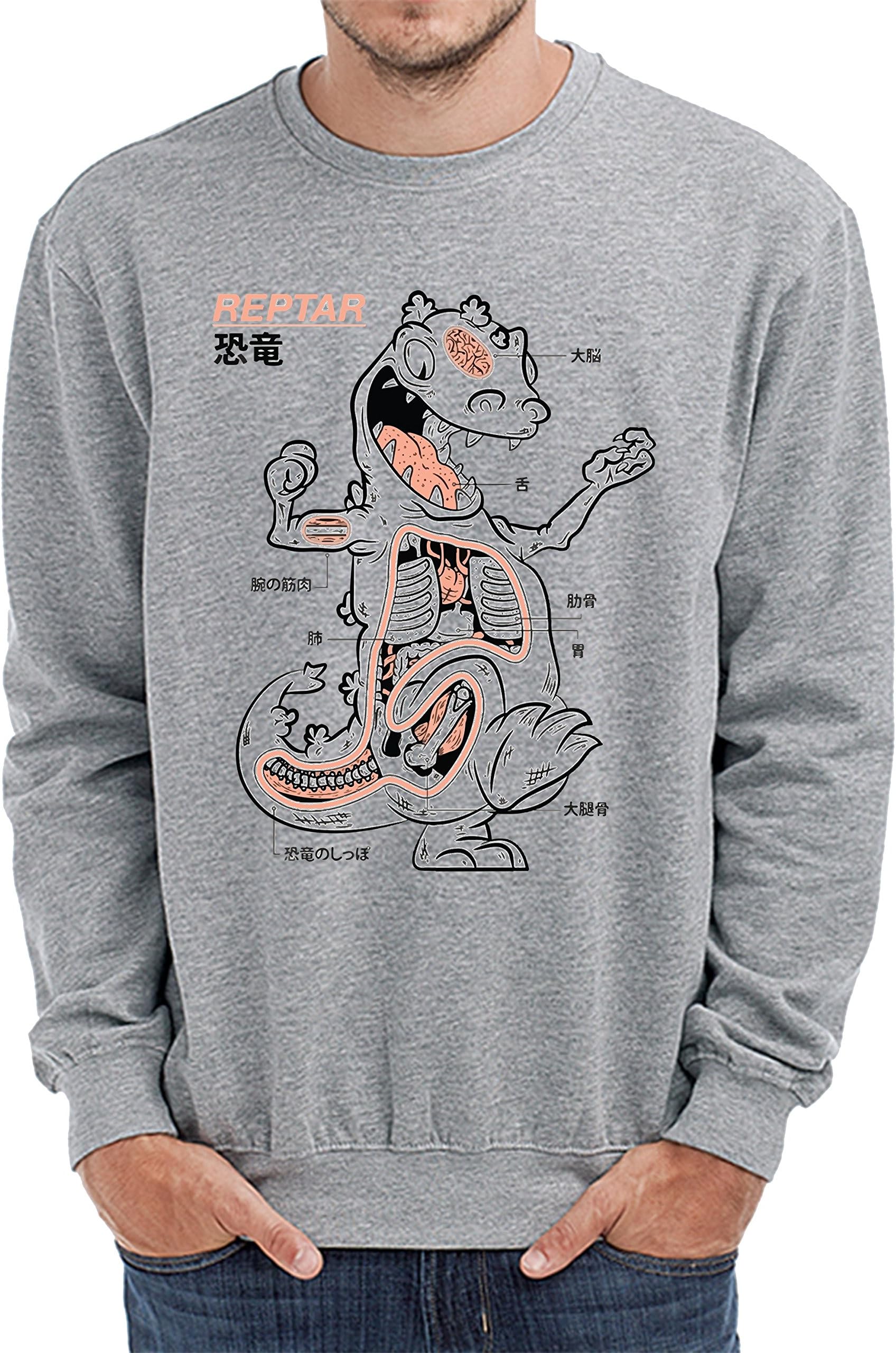 Reptar Raptor Japanese Style Unisex Sweatshirt