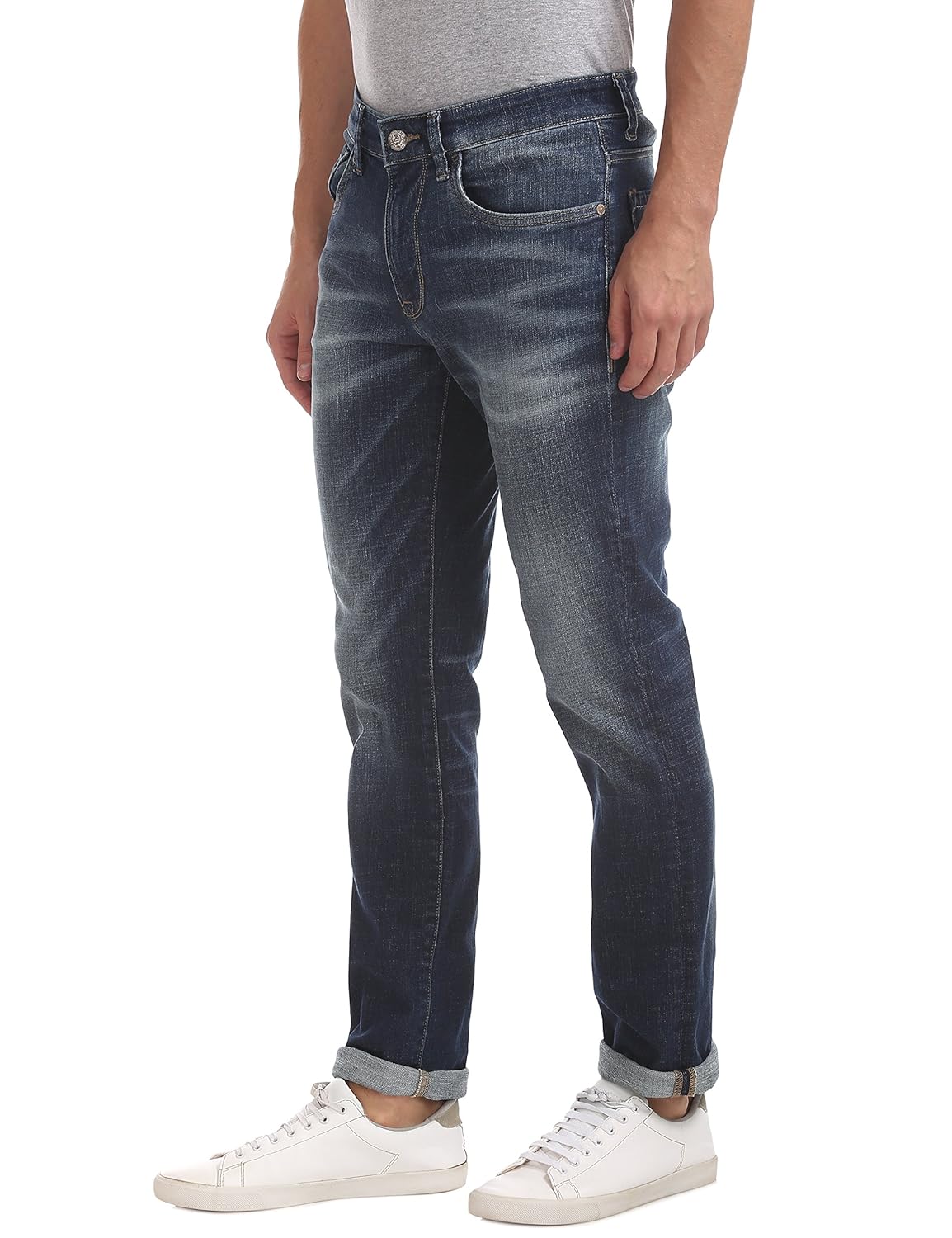 us polo association men's tapered fit jeans