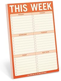 Knock Knock This Week Pad